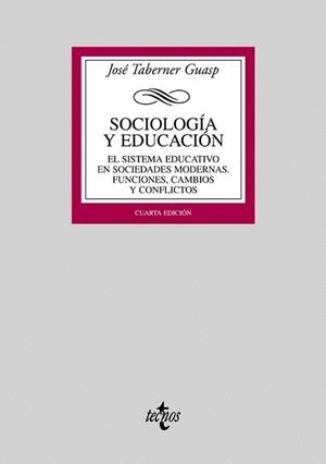 SOCIOLOGÍA Y EDUCACIÓN | 9788430946808 | TABERNER GUASP, JOSÉ