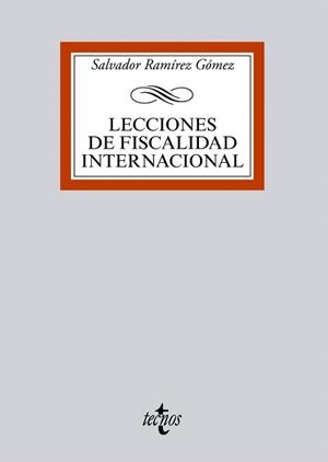 LECCIONES DE FISCALIDAD INTERNACIONAL | 9788430962747 | RAMÍREZ GÓMEZ, SALVADOR