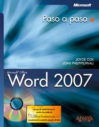 WORD 2007 : PASO A PASO | 9788441521513 | COX, JOYCE
