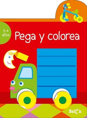 PEGA Y COLOREA (ROJO) | 9789037493450 | BALLON