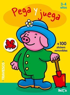 PEGA Y JUEGA 3-4 AÑOS (AMARILLO) | 9789463071420 | BALLON