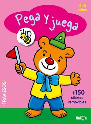 PEGA Y JUEGA 4-5 AÑOS (ROSA) | 9789463071444 | BALLON