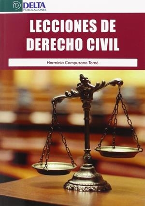 LECCIONES DE DERECHO CIVIL | 9788416383016 | CAMPUZANO TOME, HERMINIA