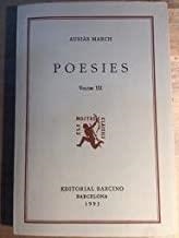 POESIES III (AUSIAS MARCH) | 9788472262034 | MARCH, AUSIAS