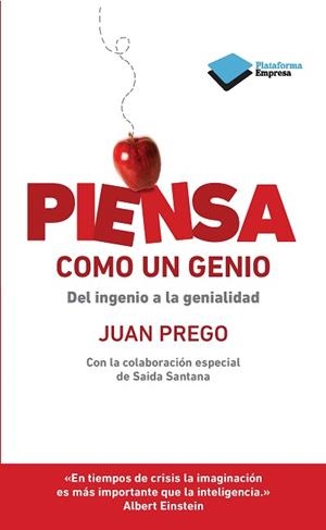 PIENSA COMO UN GENIO | 9788415577720 | PREGO CRAVEDI, JUAN