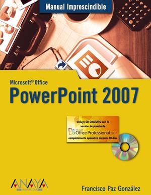 POWERPOINT 2007 | 9788441521551 | PAZ, FRANCISCO