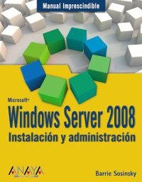 WINDOWS SERVER 2008 INSTALACION Y ADMINISTRACION | 9788441524576 | SOSINSKY, BARRIE