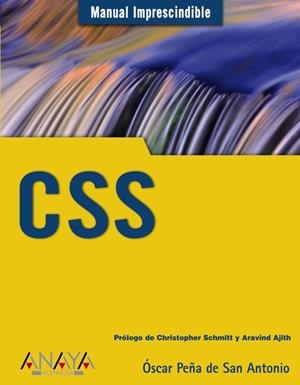 CSS : MANUAL IMPRESCINDIBLE | 9788441526938 | PEÑA, OSCAR