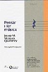 PENSAR I FER MÚSICA | 9788482568195 | MESTRES, JOSEP M.