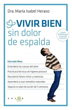 VIVIR BIEN SIN DOLOR DE ESPALDA | 9788415193456 | HERASO, MARÍA ISABEL
