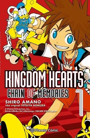 KINGDOM HEARTS CHAIN OF MEMORIES 01 | 9788416244614 | AMANO, SHIRO