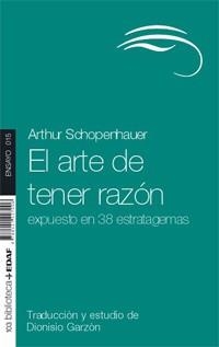 ARTE DE TENER RAZÓN, EL | 9788441427006 | SCHOPENHAUER, ARTHUR