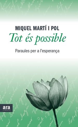TOT ES POSSIBLE | 9788415642473 | MARTI I POL, MIQUEL
