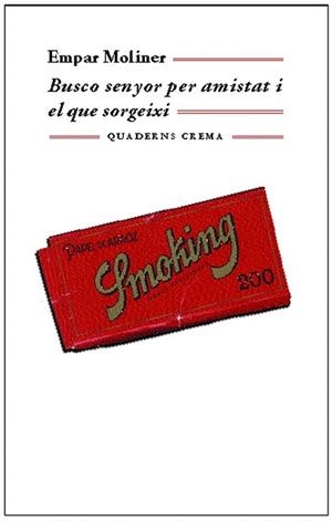 BUSCO SENYOR PER AMISTAT I EL QUE SORGEIXI | 9788477274285 | MOLINER, EMPAR