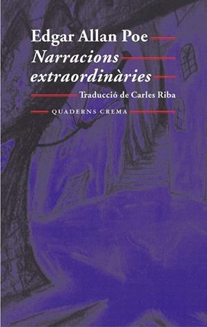 NARRACIONS EXTRAORDINARIES | 9788477273776 | POE, EDGAR ALLAN