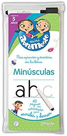 MINI ABREMENTE PARA ESCRIBIR Y BORRAR - MINÚSCULAS 5 AÑOS | 9789876374798 | LOS EDITORES DE PLAYBAC