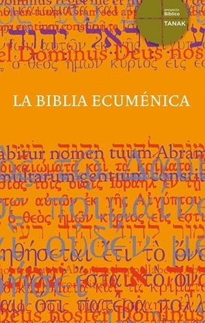 BIBLIA ECUMÉNICA TANAK | 9788426393913 | EDELVIVES