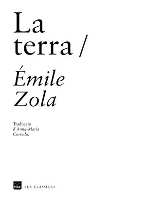 TERRA, LA | 9788492440764 | ZOLA, ÉMILE
