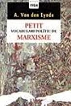 PETIT VOCABULARI MARX | 9788486540463 | VAN DEN EYNDE, A.