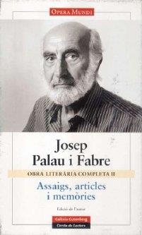 ASSAIGS, ARTICLES IMEMÒRIES | 9788481095425 | PALAU I FABRE, JOSEP