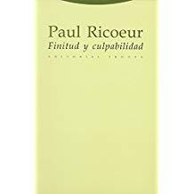 FINITUD Y CULPABILIDAD | 9788481646641 | RICOEUR, PAUL