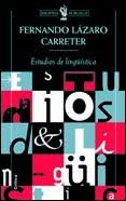 ESTUDIOS DE LINGÜÍSTICA | 9788484321163 | LÁZARO CARRETER, FERNANDO