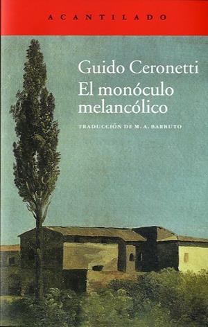 MONOCULO MELANCOLICO, EL | 9788415689300 | CERONETTI, GUIDO