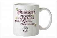 AMISTAD. TAZA MUG. LA VECINA RUBIA 3 | 8432715096344