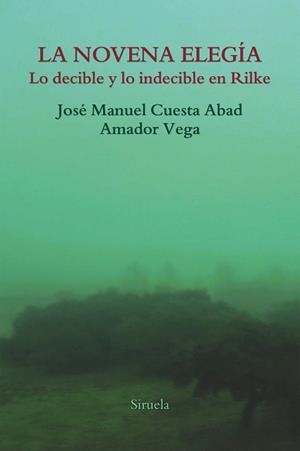 NOVENA ELEGÍA, LA | 9788417151997 | CUESTA ABAD, JOSÉ MANUEL