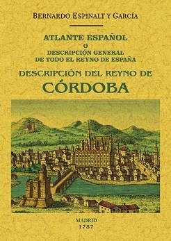 ATLANTE ESPAÑOL. CÓRDOBA | 9788490015711 | ESPINALT Y GARCÍA, BERNARDO