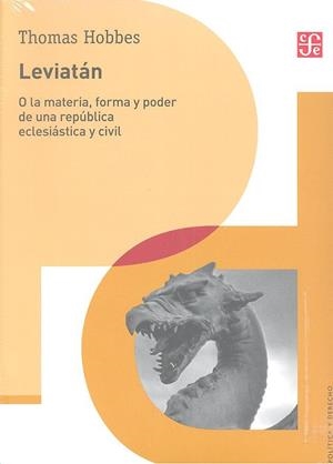 LEVIATÁN O LA MATERIA, FORMA Y PODER DE LA REPÚBLICA EC. | 9786071646781 | HOBBES, THOMAS