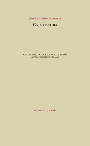 CAJA OSCURA | 9788417143206 | VIDAL CARRERAS, JOSÉ LUIS