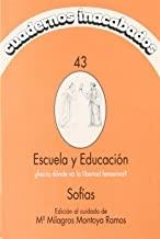 ESCUELA Y EDUCACION | 9788487715969 | MONTOYA RAMOS, Mª MILAGROS