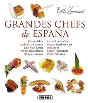 GRANDES CHEFS DE ESPAÑA | 9788467718218 | SUSAETA