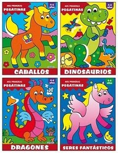 MIS PRIMERAS PEGATINAS (4 TÍTULOS) | 9788467701005 | BUSQUETS, CARMEN