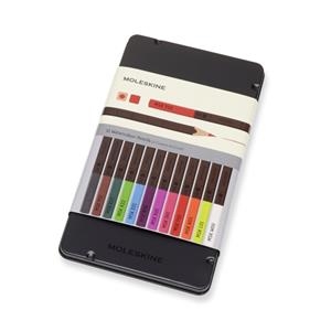 CAJA MOLESKINE DE LAPICES DE COLORES DE 12 PCS | 8058341710463