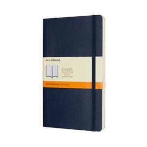 LLIBRETA MOLESKINE CLASICA TAPA BLANDA AZUL ZAFIRO LARGE RAYADA | 8055002854740