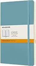 LLIBRETA MOLESKINE CLASICA TAPA BLANDA AZUL ARRECIFE LARGE RAYADA | 8058341715505