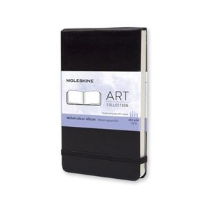 ALBUM DE ACUARELA MOLESKINE NEGRO POCKET | 9788883705601