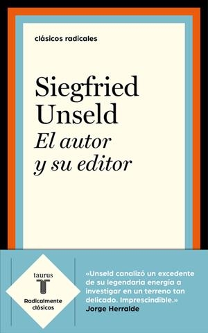 AUTOR Y SU EDITOR, EL | 9788430619719 | UNSELD, SIEGFRIED