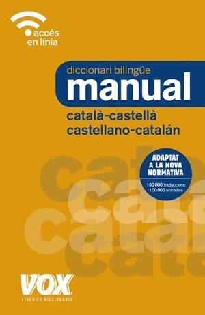 DICCIONARI MANUAL CATALÀ-CASTELLÀ / CASTELLANO-CATALÁN | 9788499742731