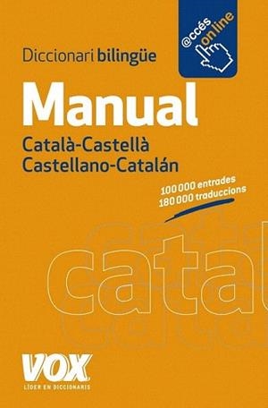DICCIONARI MANUAL CATALÀ-CASTELLÀ / CASTELLANO-CATALÁN | 9788499740645