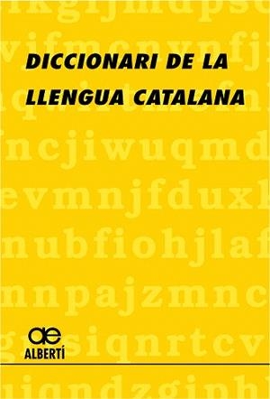 DICCIONARI DE LA LLENGUA CATALANA ALBERTÍ | 9788472460812