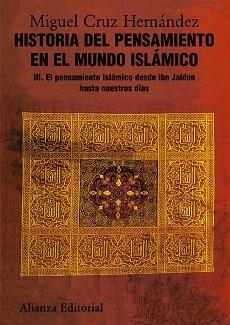 HISTORIA DEL PENSAMIENTO EN EL MUNDO ISLÁMICO, III | 9788420665849 | CRUZ HERNÁNDEZ, MIGUEL