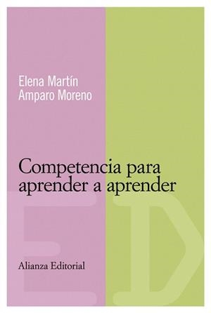 COMPETENCIA PARA APRENDER A APRENDER | 9788420684109 | MARTIN, ELENA