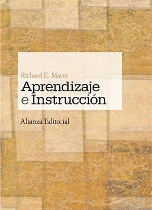 APRENDIZAJE E INSTRUCCIÓN | 9788420684666 | MAYER, RICHARD E.