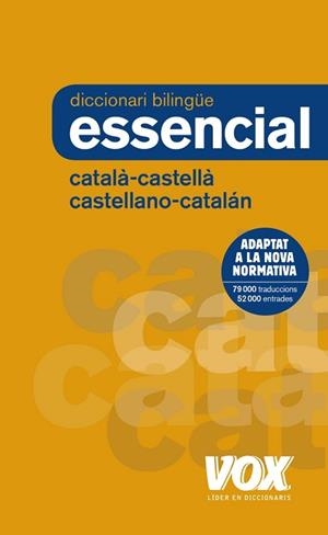DICCIONARI ESSENCIAL CASTELLANO-CATALÁN / CATALÀ-CASTELLÀ | 9788499742717
