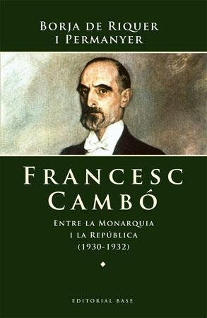 FRANCESC CAMBO | 9788485031832 | DE RIQUER, BORJA