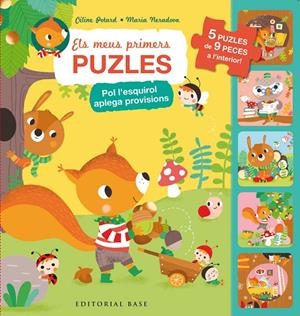 MEUS PRIMERS PUZLES, ELS. POL L'ESQUIROL APLEGA PROVISIONS | 9788416587841 | POTARD, CÉLINE / NERADOVA, MARIA