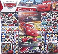 CARS SUPER STICKERS SET 500 PEGATINAS | 8595593806501 | DIVERSOS AUTORS